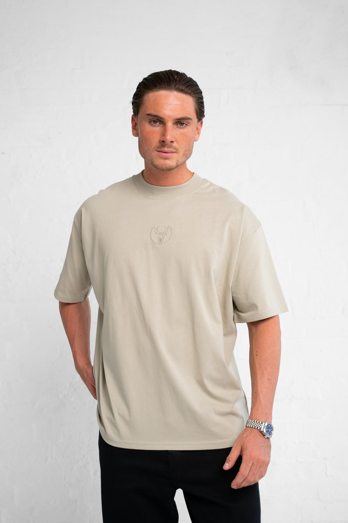 Oversized V!BES short sleeved t-shirt