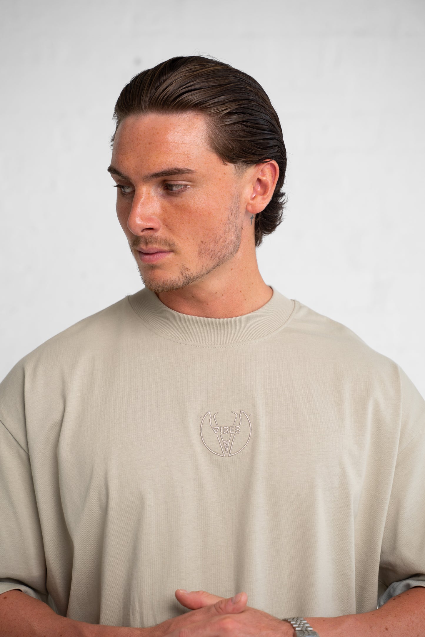 Oversized V!BES short sleeved t-shirt